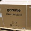 SALE OUT. Gorenje Freezer FH30EAW, Energy efficiency class E, Chest, Free standing, Height 84.7 cm, Total net capacity 297 L, White | Gorenje | Freezer | FH30EAW | Energy efficiency class E | Chest | Free standing | Height 84.7 cm | Total net capacity 297 L | Display | White | DAMAGED PACKAGING, SCRATCHED ON THE SIDE
