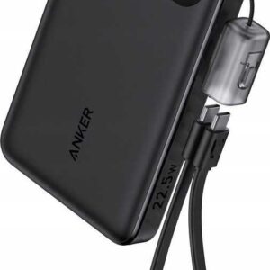 Anker Power Bank, 22.5 Wh, 10000 mAh | A1257G11 | Black