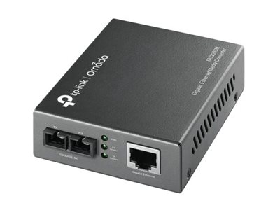 TP-LINK Gigabit Multi-Mode Media Converter | MC200CM | 1x 1000M SC/UPC port | 1x 1000M RJ45 port (Auto MDI/MDIX) - Image 4