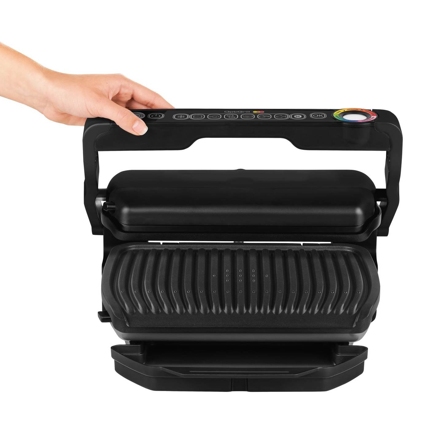TEFAL | OptiGrill GC7058 | Contact | 2000 W | Black - Image 2