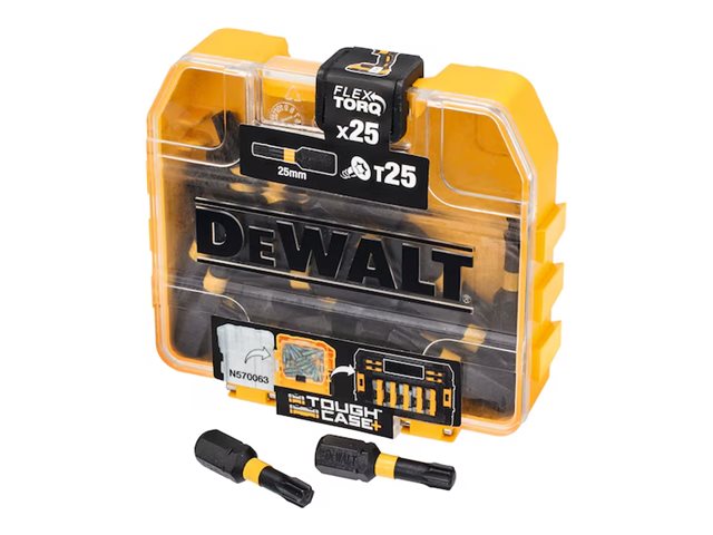 DEWALT DT70558T-QZ Extreme FLEXTORQ 25pc Set T25 25mm in Small Bulk Storage Case - Image 4