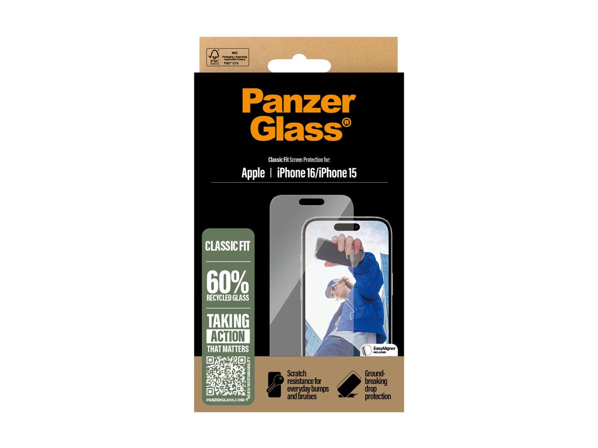 PanzerGlass SP iPhone 15/16 Classic Fit | PanzerGlass - Image 4