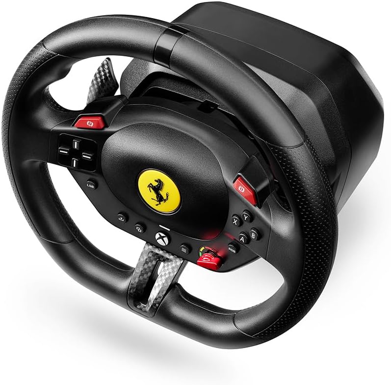 Thrustmaster T98-X Ferrari Racing Wheel, 296 GTS, WW | Black - Image 4