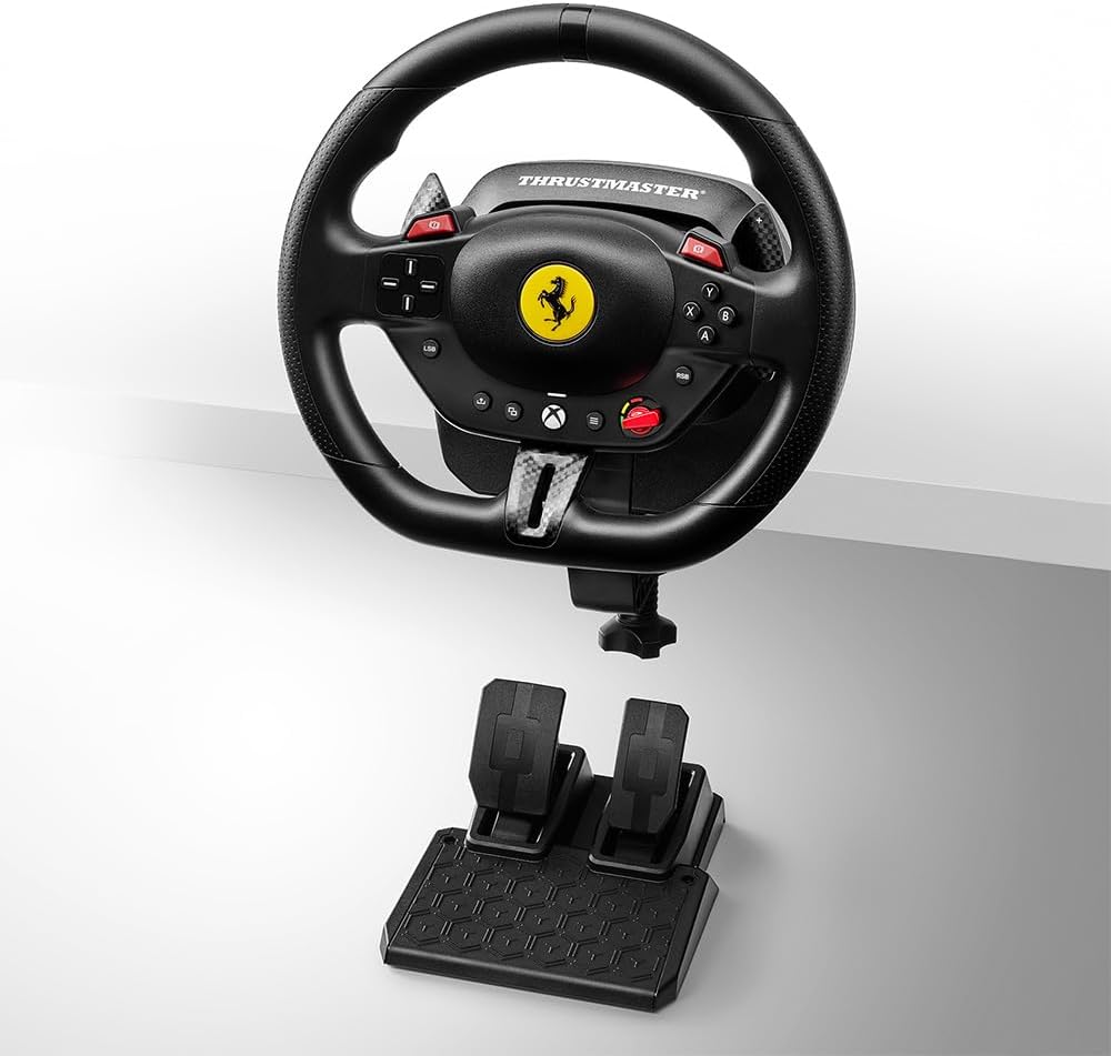 Thrustmaster T98-X Ferrari Racing Wheel, 296 GTS, WW | Black - Image 3