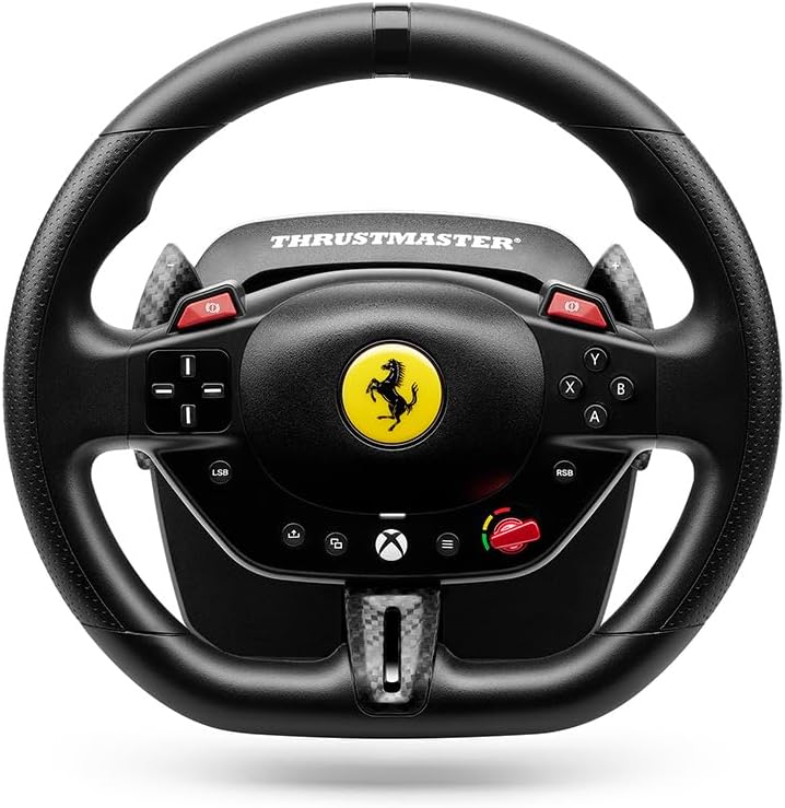 Thrustmaster T98-X Ferrari Racing Wheel, 296 GTS, WW | Black - Image 2