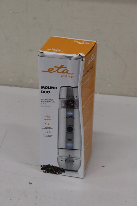 SALE OUT. ETA | Spice grinder | ETA192890000 | Grinder | Housing material Stainless steel | DAMAGED PACKAGING