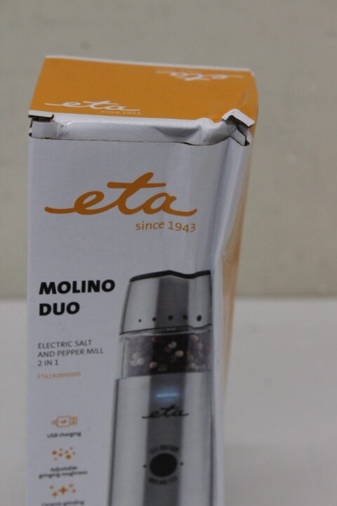 SALE OUT. ETA | Spice grinder | ETA192890000 | Grinder | Housing material Stainless steel | DAMAGED PACKAGING - Image 2