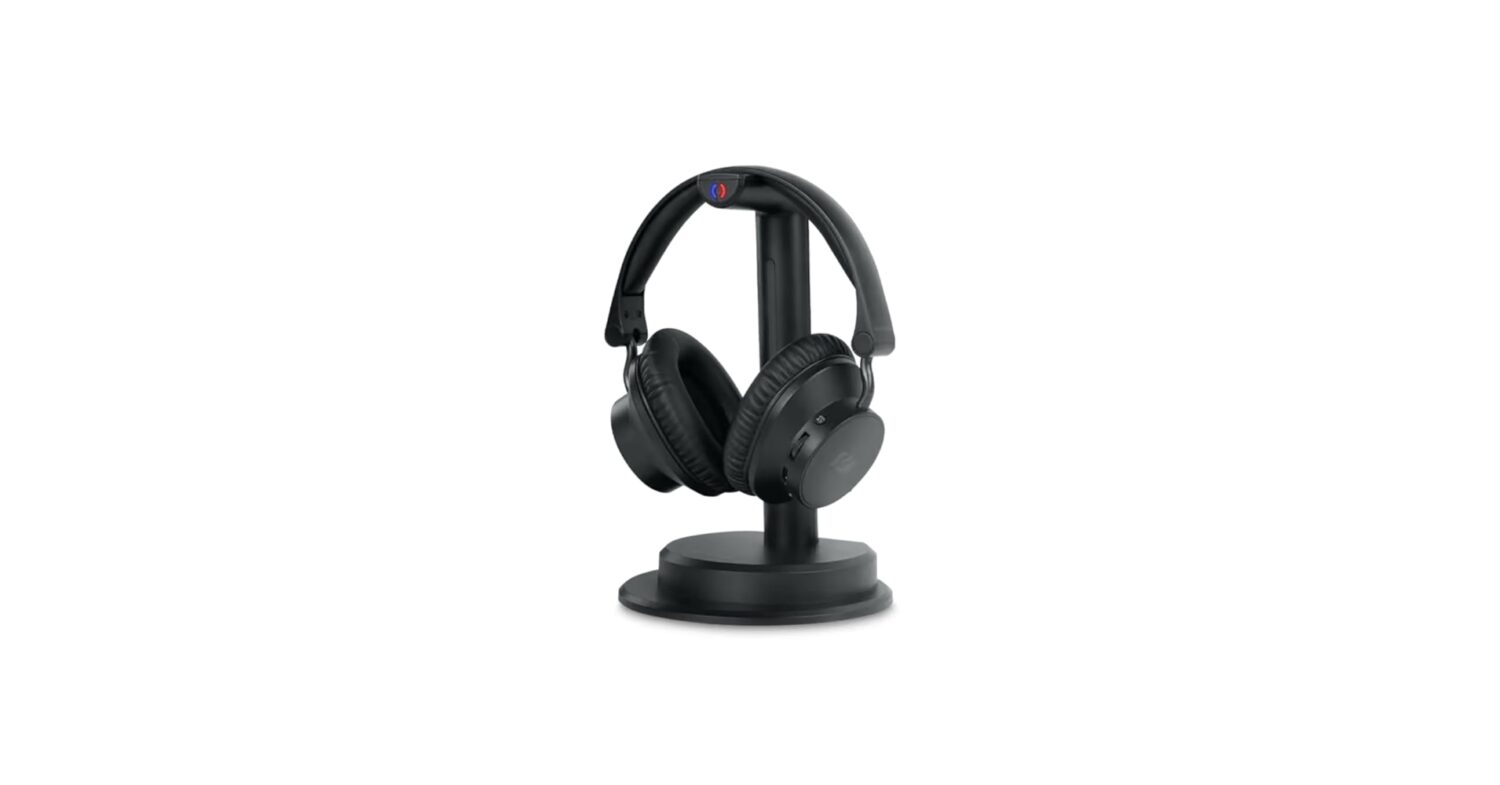 Muse | TV Headphones with Transmitter Charging Base | M-282 CTV