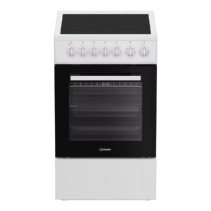 Indesit IS5V5GSW/P Cooker, Freestanding, Electric, Width 50cm, White | INDESIT