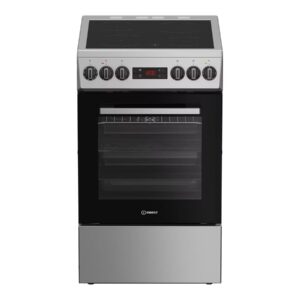 Indesit IS5V8CSX/P Cooker, Freestanding, Electric, Width 50cm, Stainless Steel