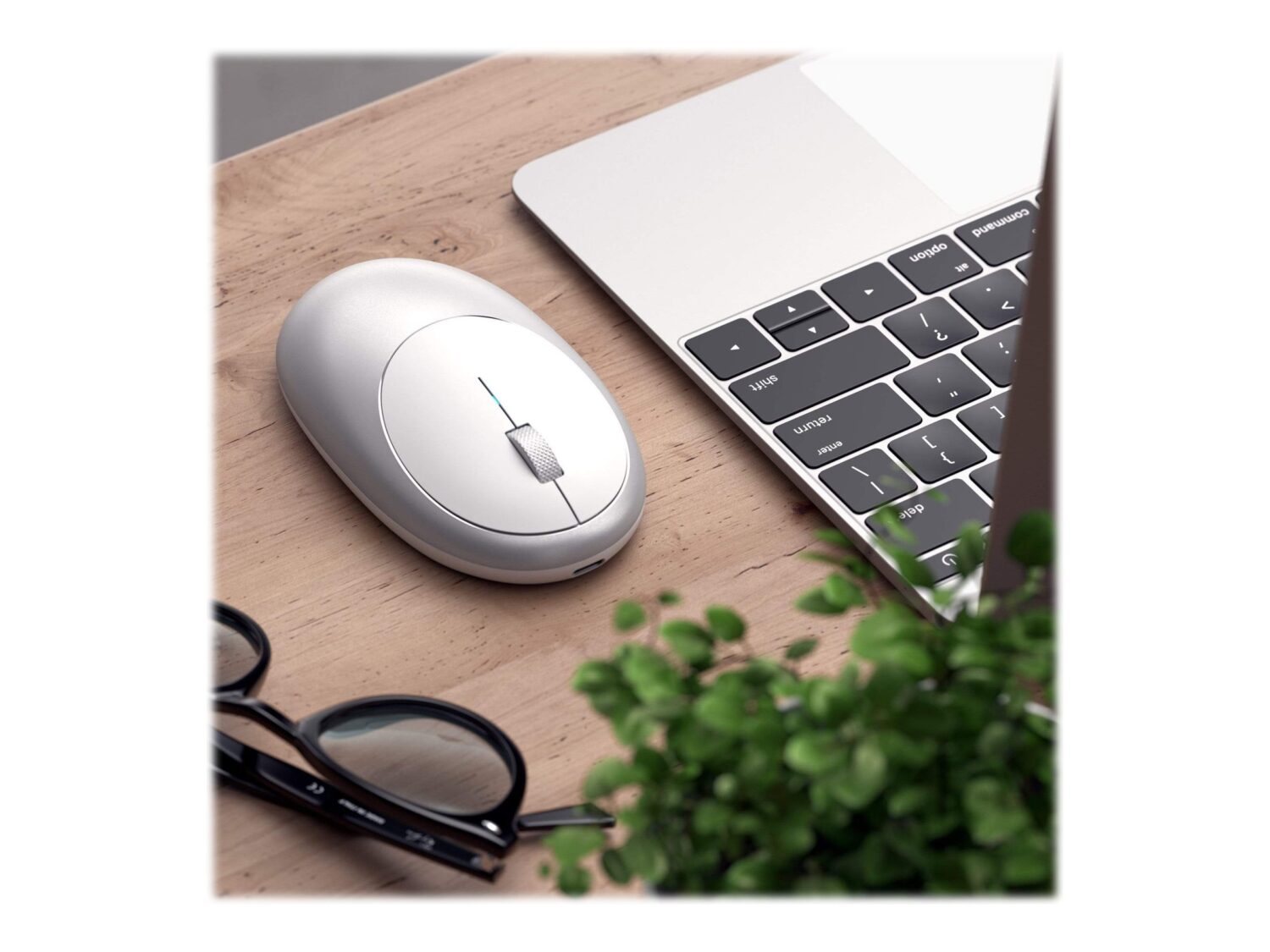 Satechi | Mouse | M1 | Wireless | Bluetooth | Silver - Image 5