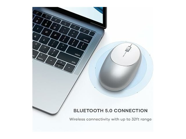 Satechi | Mouse | M1 | Wireless | Bluetooth | Silver - Image 7