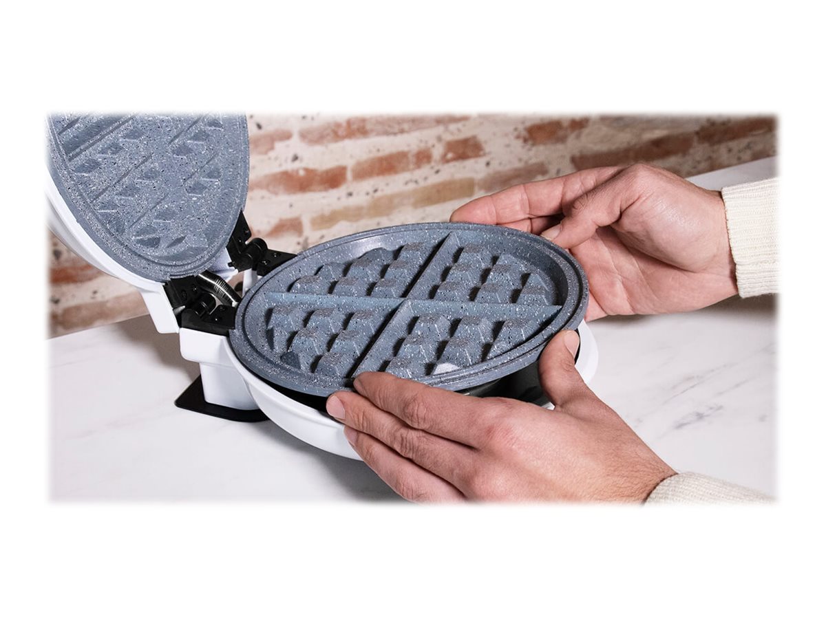 Cecotec Waffle Maker | Fun Gofrestone 3in1 | 700 W | Number of pastry 3 | Waffle/Muffin/Donut | White - Image 12