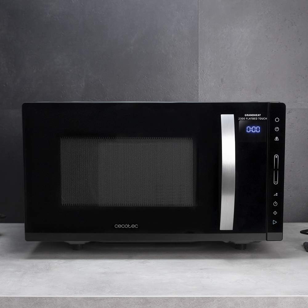 Cecotec Microwave Oven | GrandHeat 2300 Flatbed Touch Black | Free standing | 23 L | 800 W | Black - Image 5