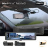 Mio MiVue R860WD, Dash Cam | GPS | Wi-Fi | Front and rear cams synchronized for recording with an unobstructed view; 11.26" IPS anti-glare touchscreen; Upgrade to the STARVIS 2 technology for clear details; Integrated high speed Wi-Fi – Quick pairing using QR code | Audio recorder