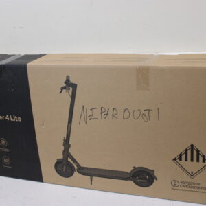 SALE OUT. Xiaomi Electric Scooter 4 Lite EU | SALE OUT. Xiaomi Electric Scooter 4 Lite EU | 300 W | 25 km/h | 8.5 " | 3 month(s) | Black | USED AS DEMO, DAMAGED PACKAGING