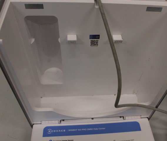 SALE OUT. Ecovacs Window cleaning robot WINBOT W2 PRO OMNI, Auto-Spray, Intelligent steady climbing, Edge cleaning mode, WIN-SLAM 4.0, White | Ecovacs WINBOT W2 PRO OMNI | Corded | 5500 Pa | White | USED, DIRTY - Image 5