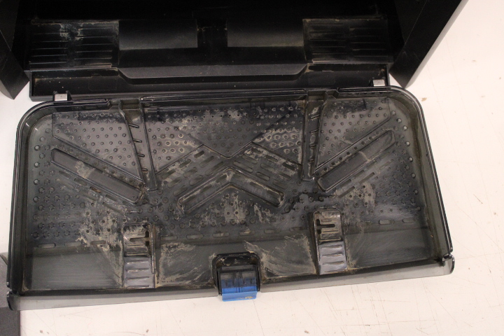 SALE OUT. Ecovacs DEEBOT X5 OMNI Vacuum cleaner, Robot, Wet&Dry, Operating time 164 min, Dust bin 0,25 L, 6400mAh, Black + Auto-empty statio | Ecovacs Robotic Vacuum Cleaner | DEEBOT X5 OMNI | Wet&Dry | Operating time (max) 164 min | Lithium-Ion | 6400 mAh | Dust capacity 0.25 L | 12800 Pa | Black | USED, DIRTY, NO DUST BAGS, SCRATCHED - Image 2