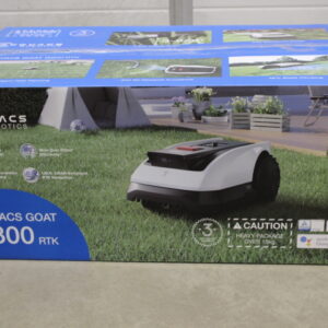 SALE OUT. Ecovacs GOAT O800 RTK Lawn Mower, Robot, Up to 800 m², LiDAR-enhanced RTK navigation, SmartEdge, White | Ecovacs | Lawn Mower 	GOAT O800 RTK | UNPACKED, WHITE SPOTS ON THE WHEEL