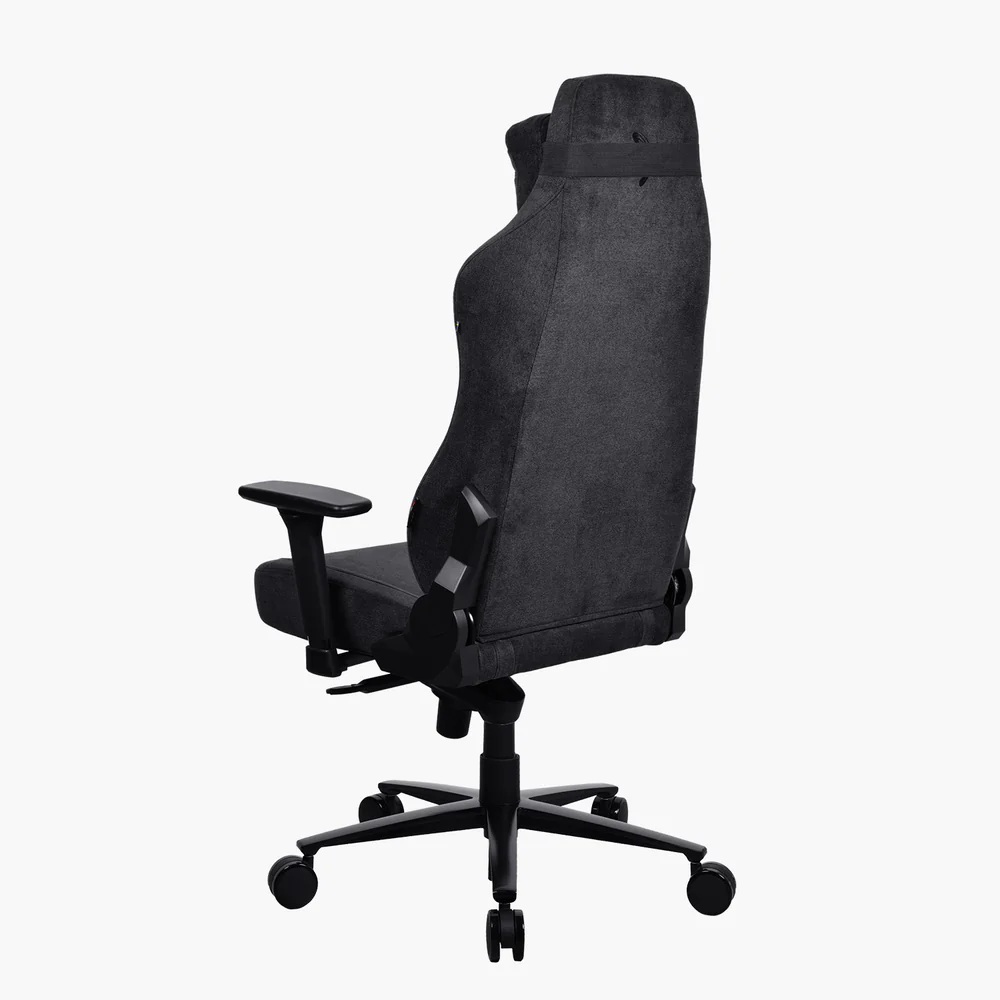Arozzi Soft Fabric/Metal/Aluminium | Gaming Chair | Vernazza Soft Fabric | Pure Black - Image 3