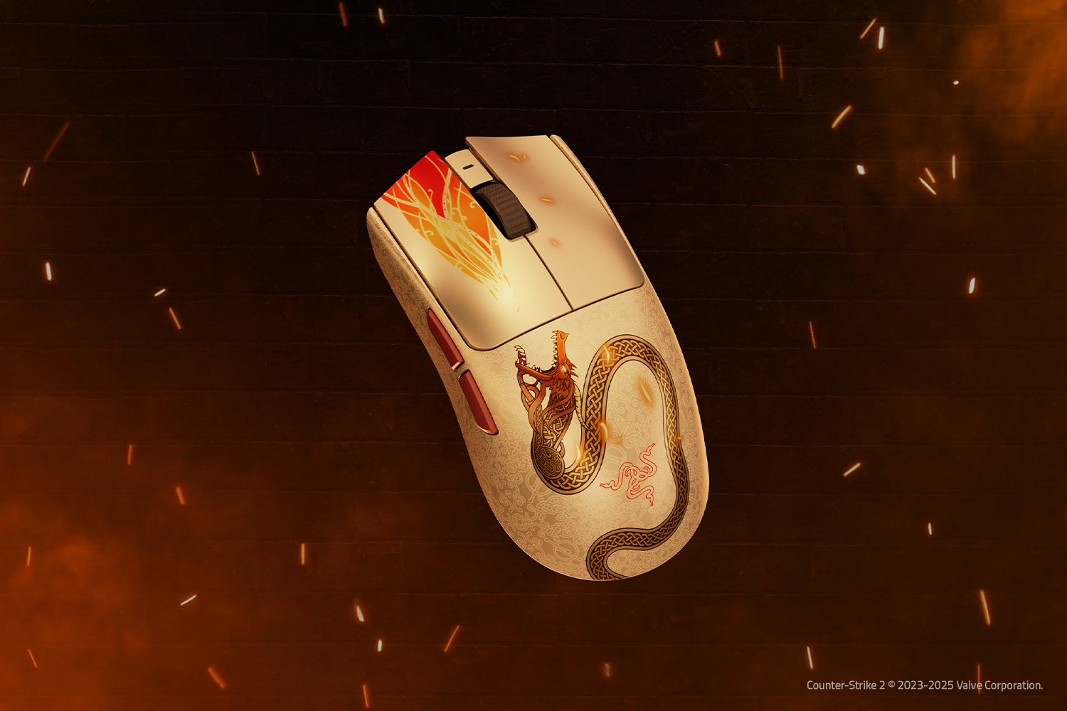 Razer Gaming Mouse | Viper V3 Pro | Wireless/Wired | Counter Strike 2 Edition