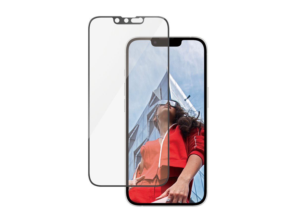 PanzerGlass Screen protector | Apple | iPhone 13/iPhone 13 Pro/iPhone 14/iPhone 16e | Glass | Transparent | Ultra-Wide Fit W. Aligner
