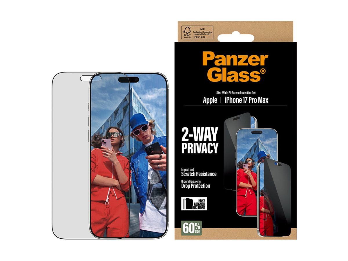 PanzerGlass Screen protector | Apple | iPhone 17 Pro Max | Glass | Transparent | Ultra-Wide Fit w. EasyAligner - Image 6