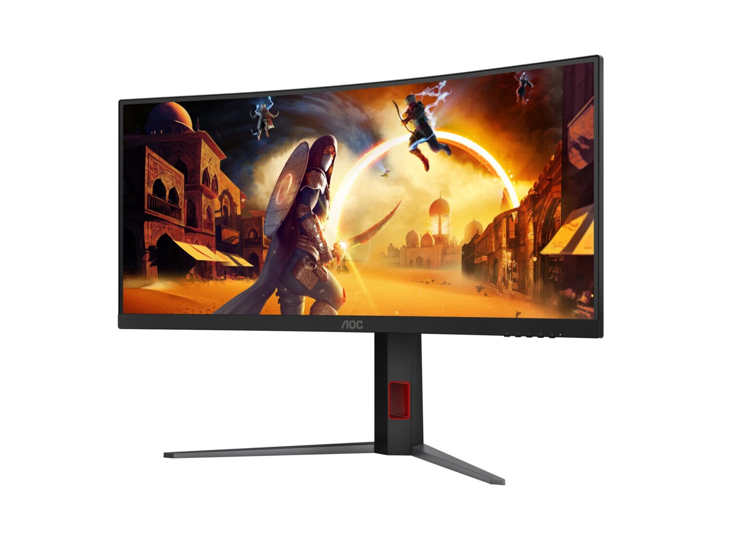 AOC | CU34G4 | 34 " | Fast VA | UWQHD | 21:9 | 180 Hz | 1 ms | 3440 x 1440 pixels | 300 cd/m² | HDMI ports quantity 2 | Black - Image 51