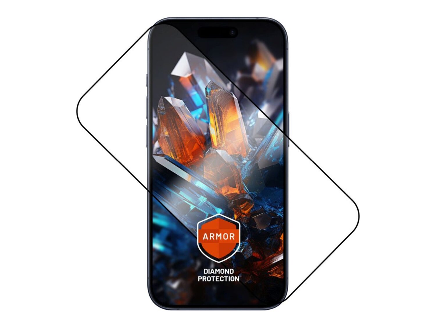 Fixed Screen protector | Apple | iPhone 17 Pro | Tempered glass | Black | Armor with Anti-dust applicator and AR layer - Image 6