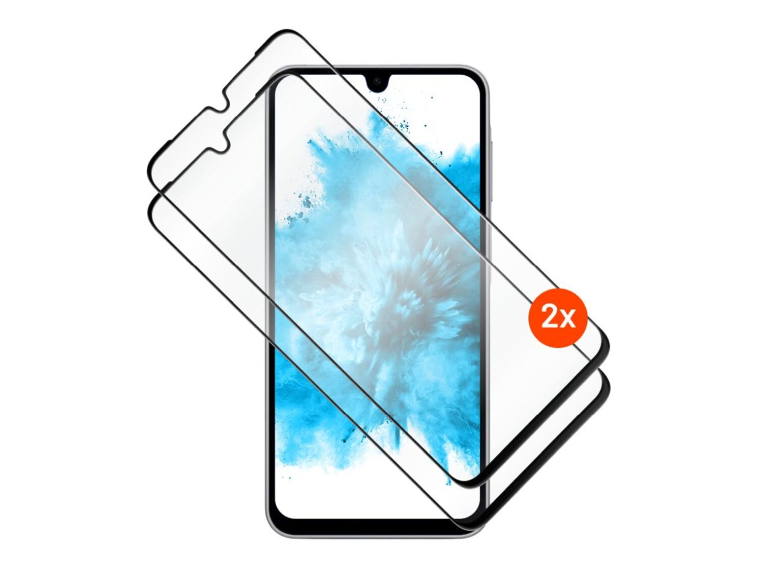 Fixed Screen protector | Samsung | Galaxy A17 4G/5G | Tempered glass | Black | Full-Cover 2.5D - Image 10