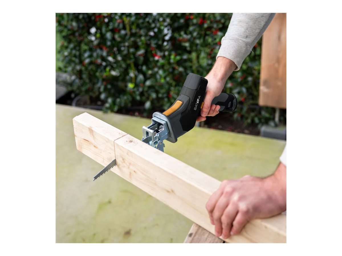 12V Cordless Reciprocating Saw - Fixxpack 2.0 Set (incl. 2.0Ah Battery & USB-C charging Cable) - Image 10