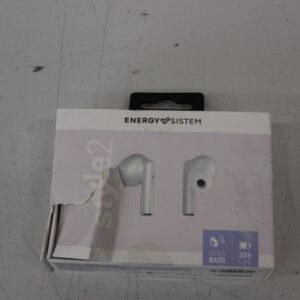 SALE OUT. Energy Sistem Earphones True Wireless Style 2 Coconut (True Wireless Stereo, BT 5.1, Deep Bass, Charging Case) | Energy Sistem True Wireless Earphones | Style 2 | Wireless | In-ear | Microphone | DAMAGED PACKAGING | Noise canceling | Wireless | Coconut