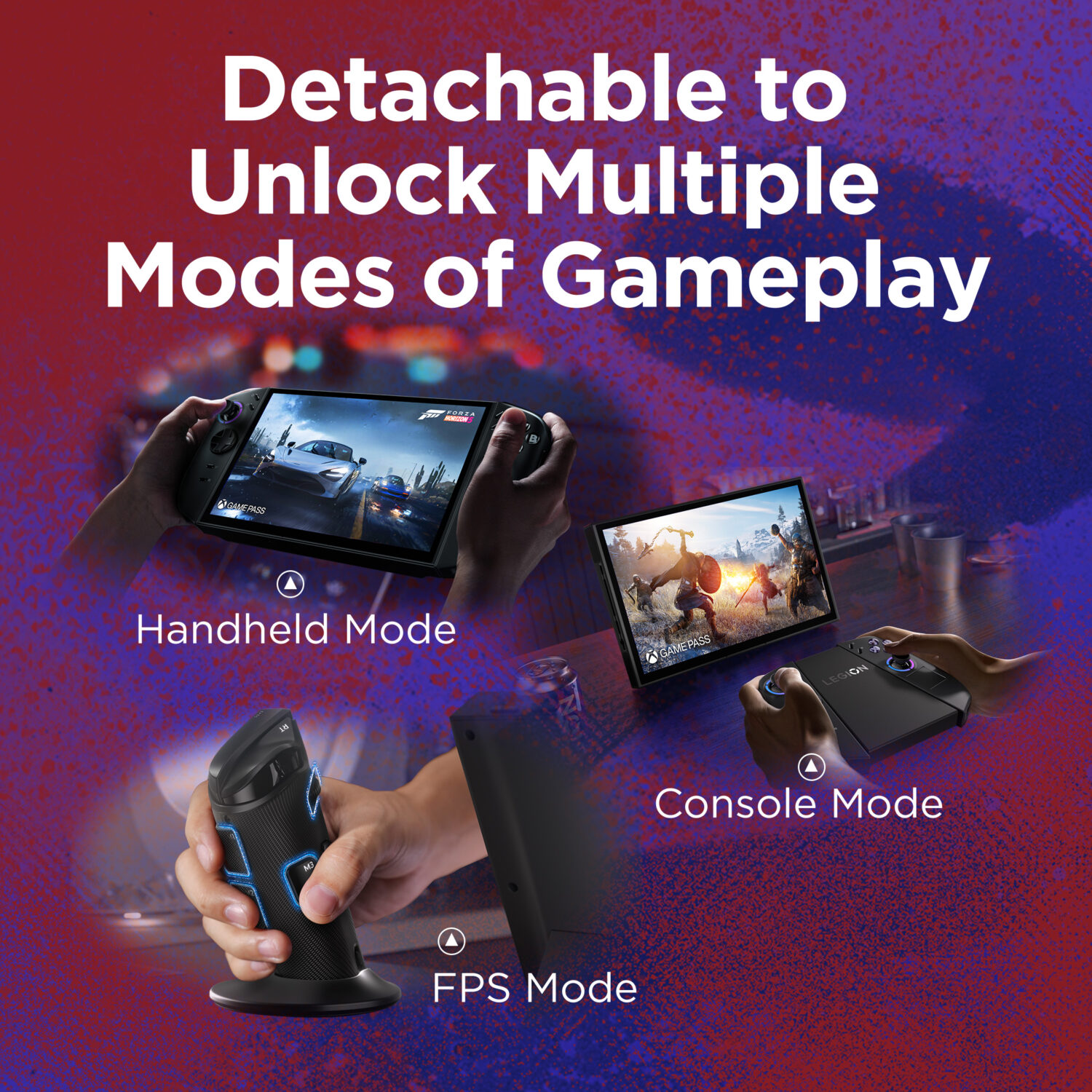 Lenovo Legion Go 8ASP2 (Power adapter not included) | Eclipse Black | 8.8 " | OLED | Touchscreen | WUXGA | 1920 x 1200 pixels | Glossy | AMD Ryzen Z2 Extreme | 32 GB | Soldered LPDDR5x | Solid-state drive capacity 1000 GB | AMD Radeon Graphics | Windows 11 Home | 802.11ax | Bluetooth version 5.3 | Warranty 24 month(s) - Image 51