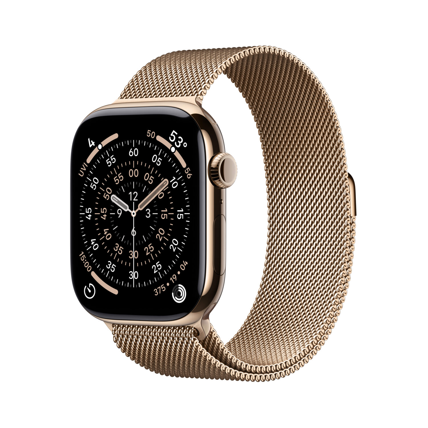 Apple Watch Series 11 | Smart watch | GPS (satellite) | LTPO OLED Always-On Retina display | Waterproof | Gold Titanium - Image 2