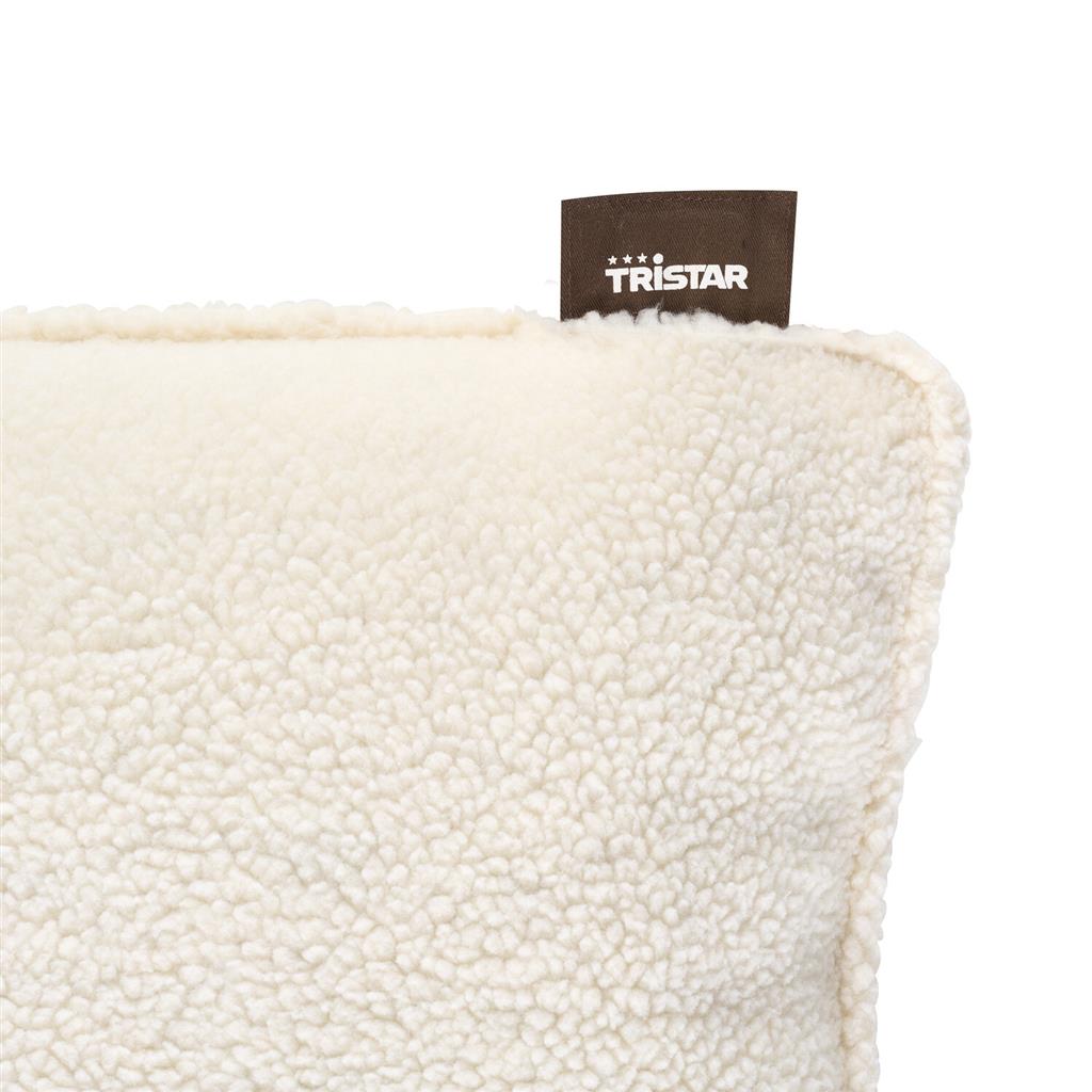 Tristar Cordless heating pillow | BW-4791 | Number of heating levels 3 | Number of persons 1 | Washable | Textile | 10 W | White - Image 2