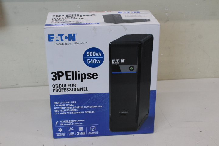 Eaton 3P Ellipse 900 USB DIN | 900 VA | 540 W | DEMO