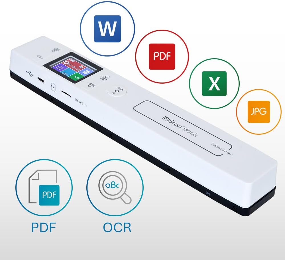IRIS IRIScan Book 7 Dyslexic | Handheld Scanners - Image 4