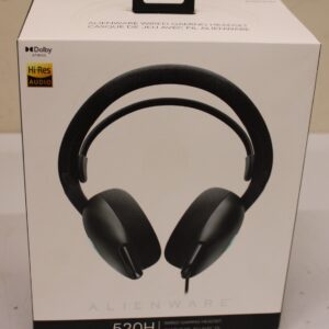 Dell Alienware Wired Gaming Headset | AW520H | Wired | Over-Ear | USED, SCRATCHES, CABLE PROTECTION DAMAGED | Noise canceling