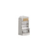 Lanberg | RJ45 CAT.6 FTP Plug 8P8C PASS Through Type, 100 pcs | PLS-6000EZ | Transparent