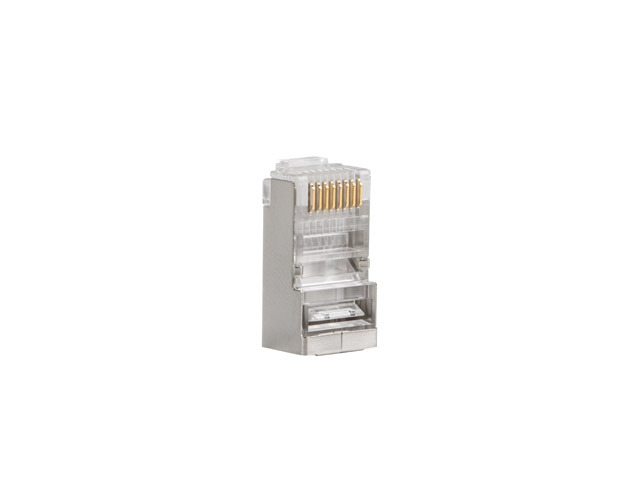Lanberg | RJ45 CAT.6 FTP Plug 8P8C PASS Through Type, 100 pcs | PLS-6000EZ | Transparent