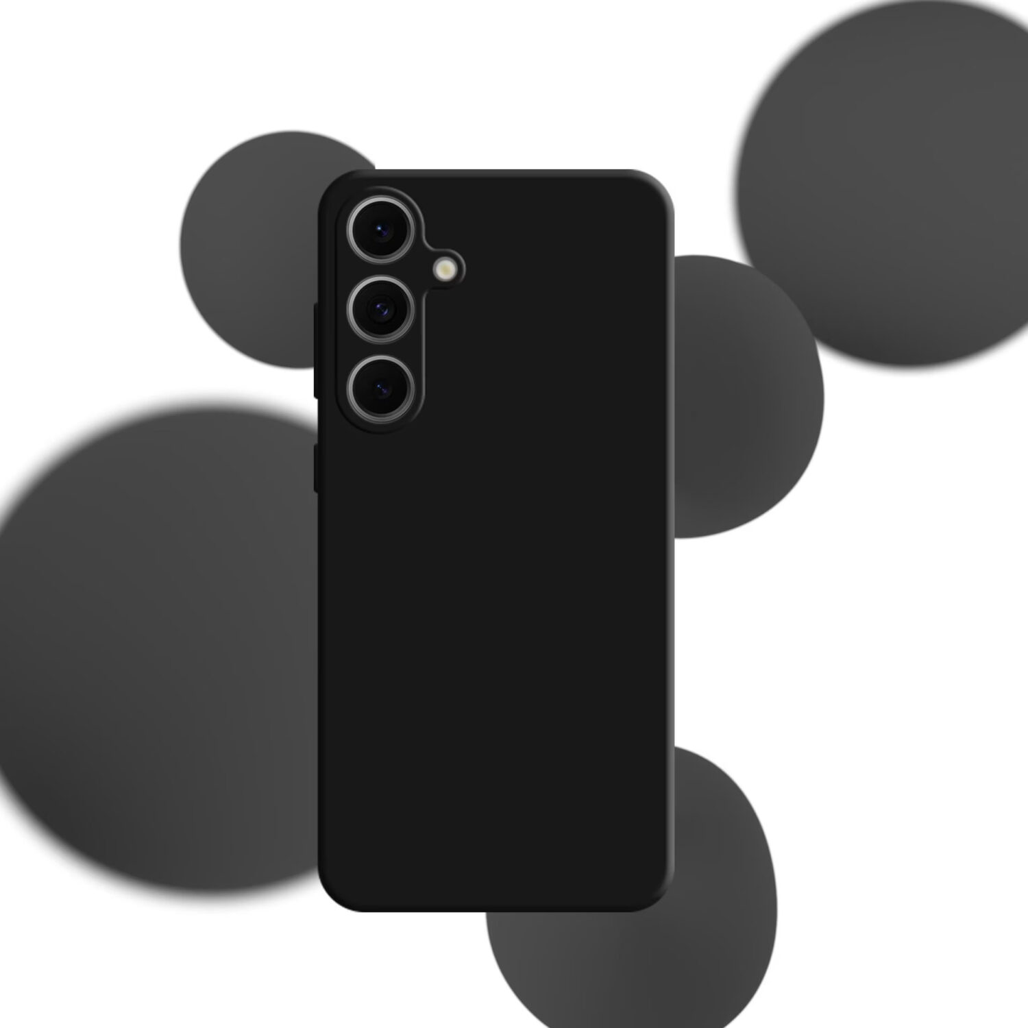 3MK | Back cover | Samsung | Galaxy S24 FE | Silicone | Black - Image 5