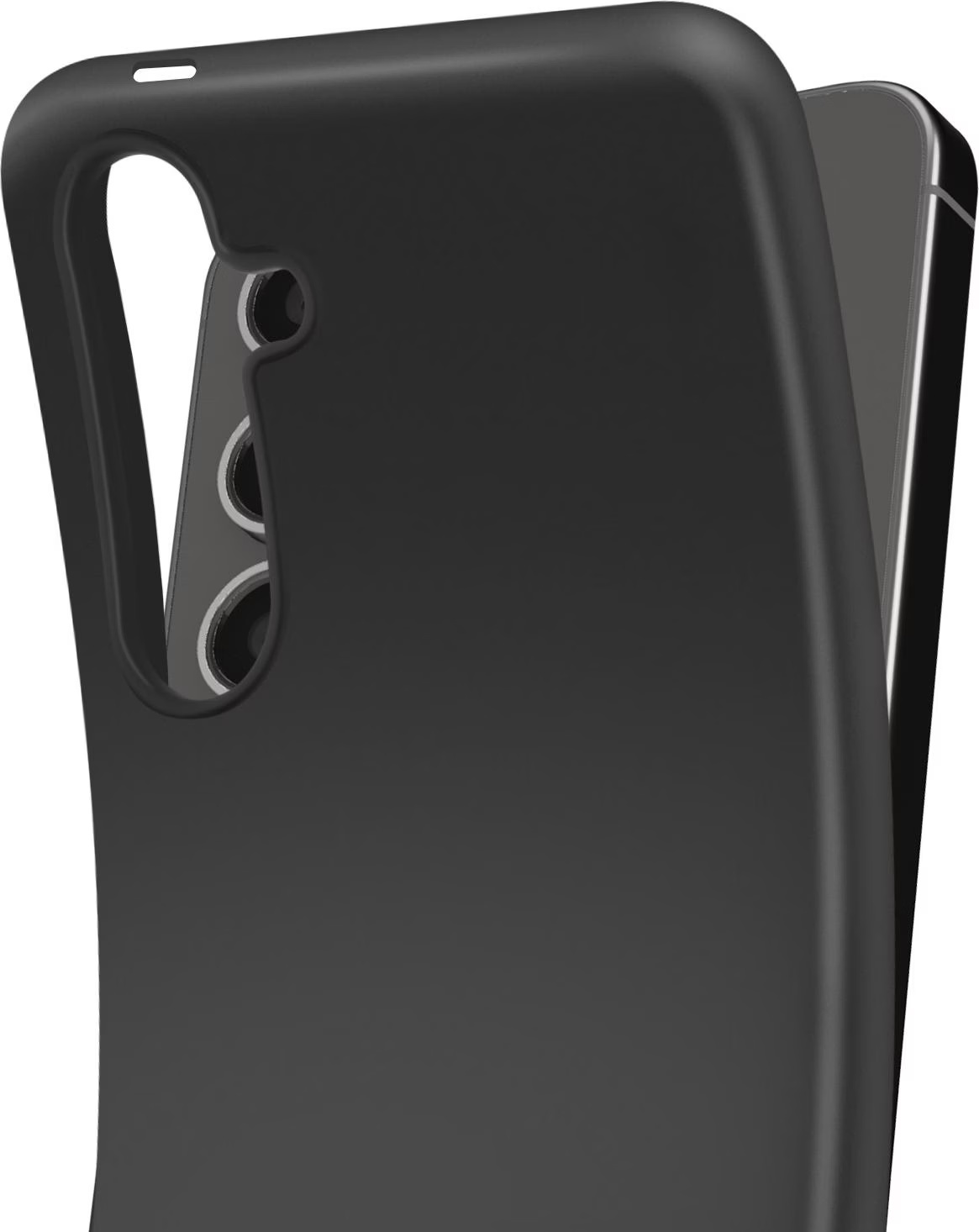 3MK | Back cover | Samsung | Galaxy S24 FE | Silicone | Black - Image 10