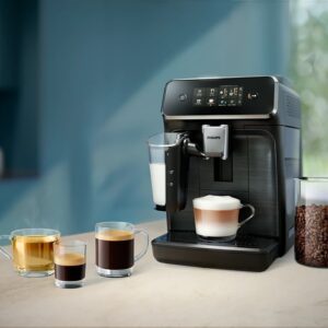 Philips Coffee Maker | EP2330/10	2300 series | Pump pressure 15 bar | Built-in milk frother | Fully Automatic | Black