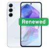 Samsung Renewed Grade B | Samsung Galaxy A55 5G | Awesome Iceblue | 6.6 " | Super AMOLED | 128 GB | 5G | Android