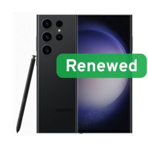 Samsung Renewed Grade A | Samsung Galaxy S23 Ultra | Phantom Black | 6.8 " | Dynamic AMOLED 2X | 512 GB | 5G | Android