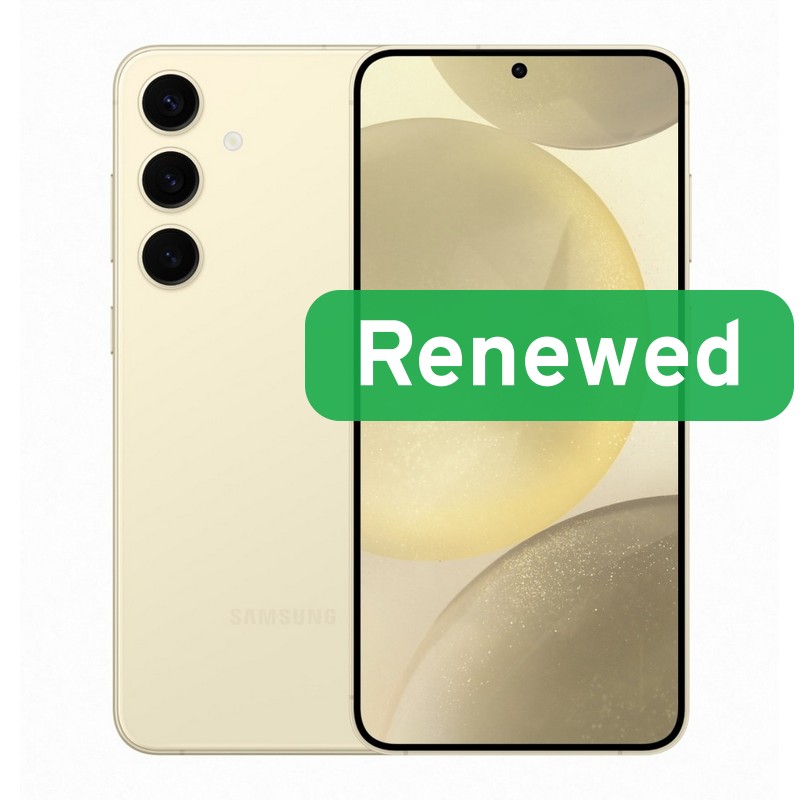 Samsung Renewed Grade A | Samsung Galaxy S24 5G | Amber Yellow | 6.2 " | Dynamic AMOLED 2X | 128 GB | 5G | Android