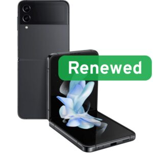Samsung Renewed Grade A++ | Samsung Galaxy Z Flip 4 | Graphite | 6.7 " | Foldable AMOLED | 128 GB | 5G | Android