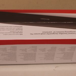 SALE OUT. Sharp HT-SB107 2.0 Compact Soundbar for TV up to 32", HDMI ARC/CEC, Aux-in, Optical, Bluetooth, 65cm, Gloss Black | Yes | Sharp Soundbar Speaker | HT-SB107 | Gloss Black | No | USB port | DAMAGED PACKAGING | AUX in | Bluetooth | Wireless connection