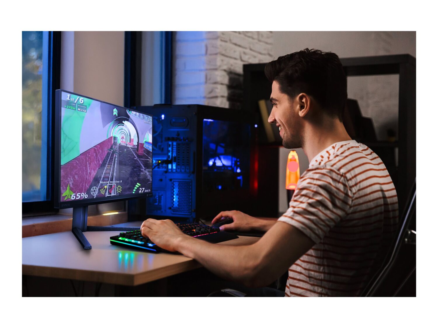 Philips 25M2N5200U/00 | 25 " | IPS | FHD | 16:9 | 390 Hz | 0.3 ms | 1920 x 1080 pixels | 400 cd/m² | HDMI ports quantity 2 | Grey - Image 12