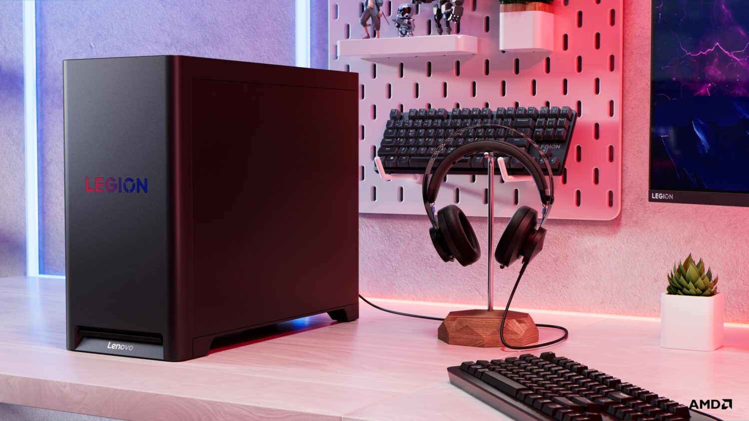 Lenovo Legion T5 30AGB10 AMD R7 7700X/32GB/2TB/NVIDIA GF RTX 5070 12GB/WIN11 Pro/Eclipse Black/2Y Warranty | Lenovo Legion | T5 30AGB10 | Desktop | Tower | AMD Ryzen 7 | 7700X | 32 GB | UDIMM DDR5 | 2000 GB | NVIDIA GeForce RTX 5070 | No keyboard | Windows 11 Pro | Warranty 24 month(s) - Image 4